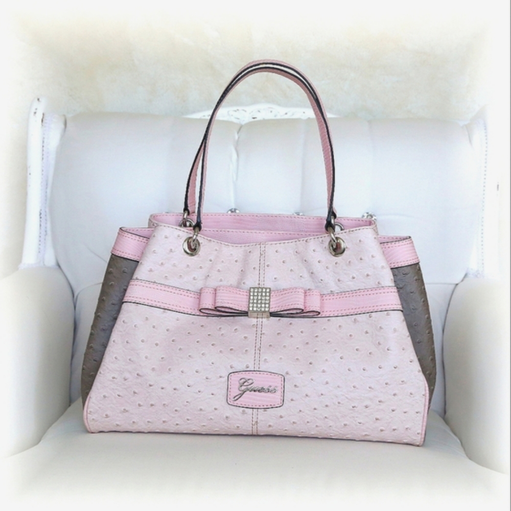 NWOT Guess Pink Bag with Rhinestones